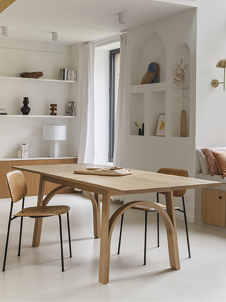 Table de repas extensible Arch - Drugeot Manufacture -  Natural , Home design Bensimon