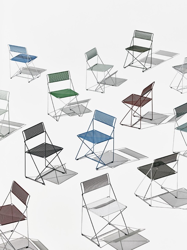 CHAISE X-LINE FORÊT - Hay - Forest , Home design Bensimon