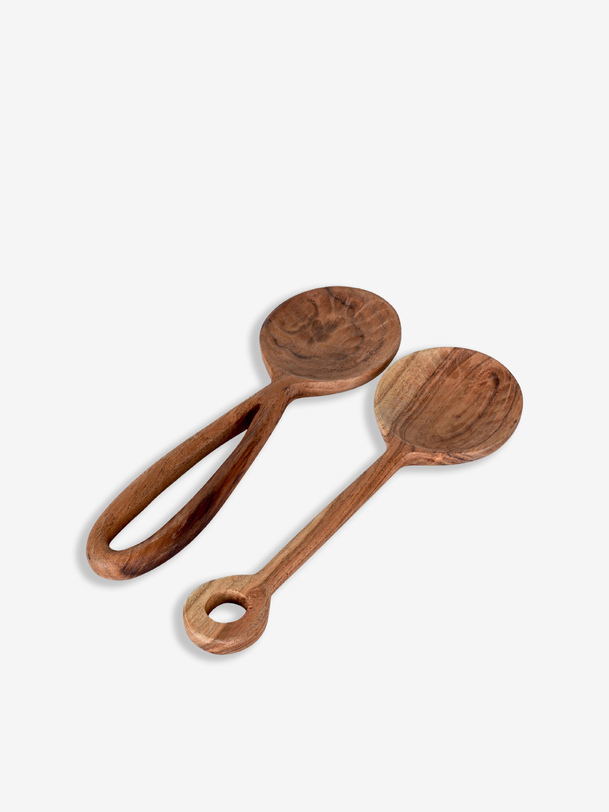 COUVERT A SALADE MARTELES EN BOIS - Opjet -  Natural , Home design Bensimon