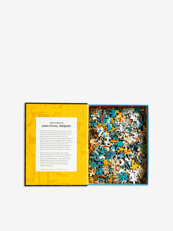PUZZLE BASQUIAT - New Mags - Black , Home design Bensimon