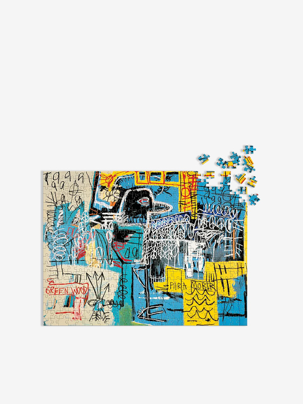 PUZZLE BASQUIAT - New Mags - Black , Home design Bensimon