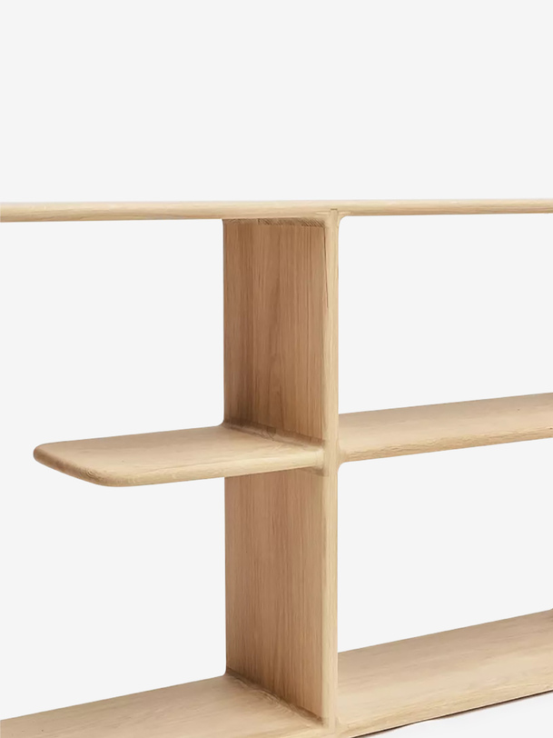 Biblioth&egrave;que basse T&eacute;h&egrave;me 80x160 - Drugeot Manufacture -  Natural , Home design Bensimon