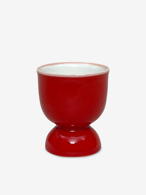 Coquetier en céramique - Bazar de luxe - Red , Home design Bensimon