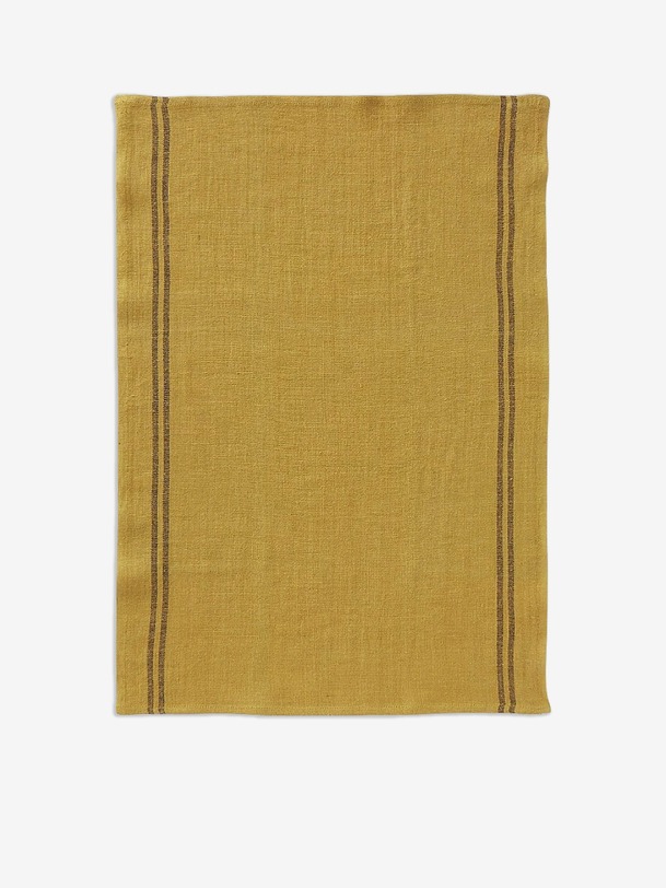 Torchon country - Charvet Editions -  Ocher , Home design Bensimon