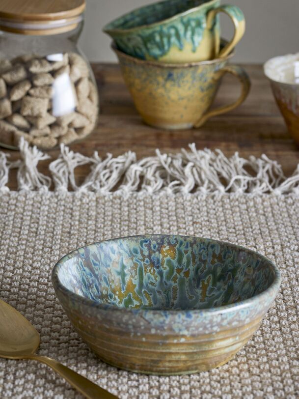 Bol en grès Milani - Bloomingville - Green , Home design Bensimon