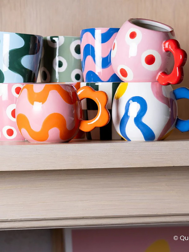 TASSE ESPRESSO JUANITA - Que Rico / Optiplast -  Multicolored , Home design Bensimon