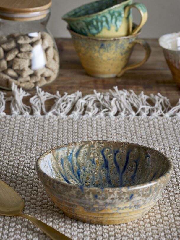 Bol en grès Milani - Bloomingville - Blue , Home design Bensimon