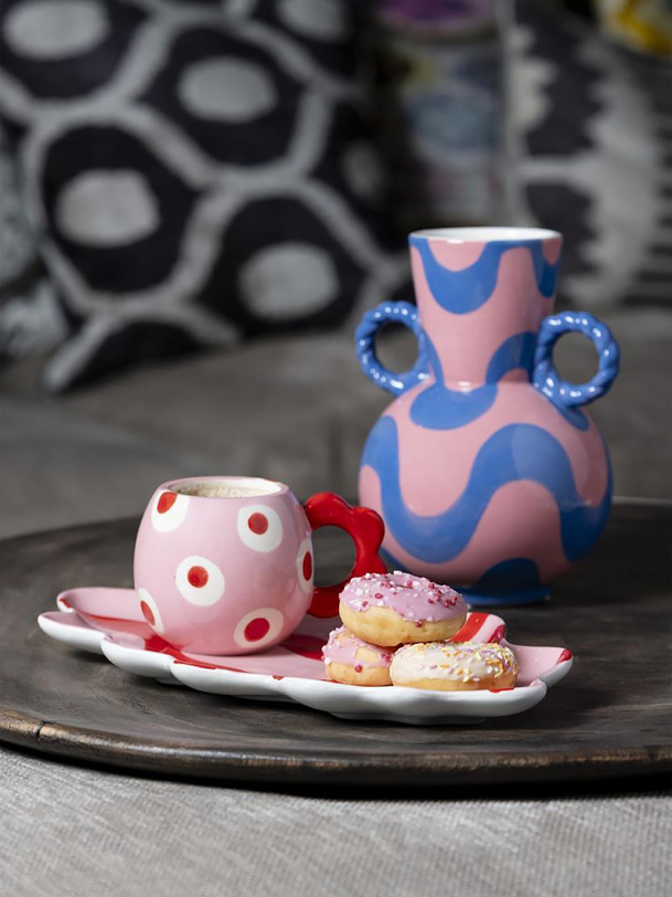TASSE ESPRESSO JUANITA - Que Rico / Optiplast -  Pink , Home design Bensimon