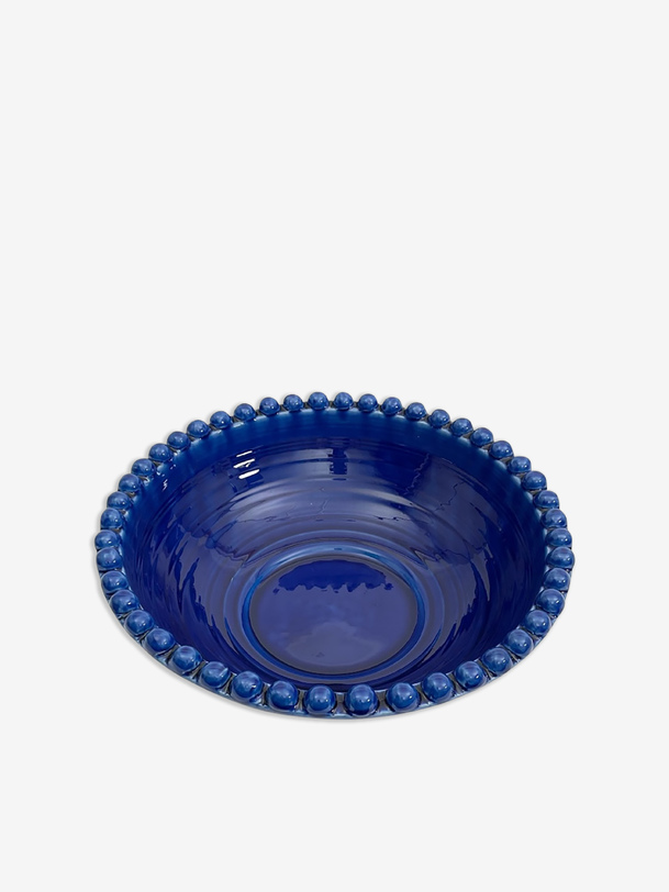 Coupe perlée Majorelle - Bazar de luxe - Blue , Home design Bensimon