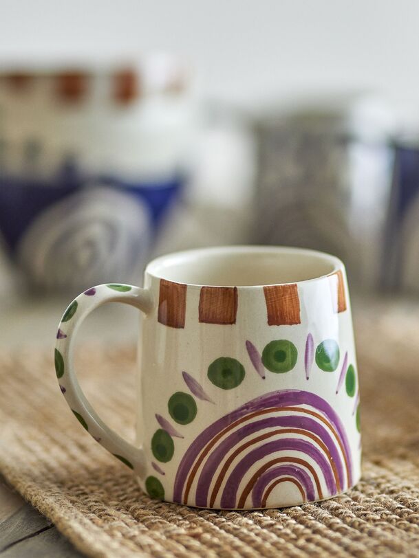 Tasse en grès Shama - Bloomingville - Green , Home design Bensimon