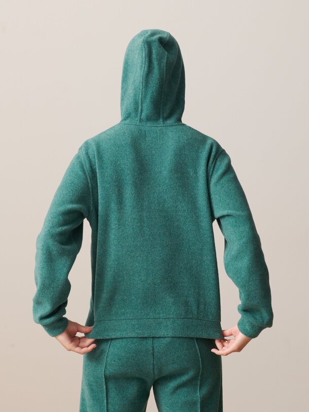 MARCUS CARDIGAN -  Blue green , Ready-to-wear Bensimon