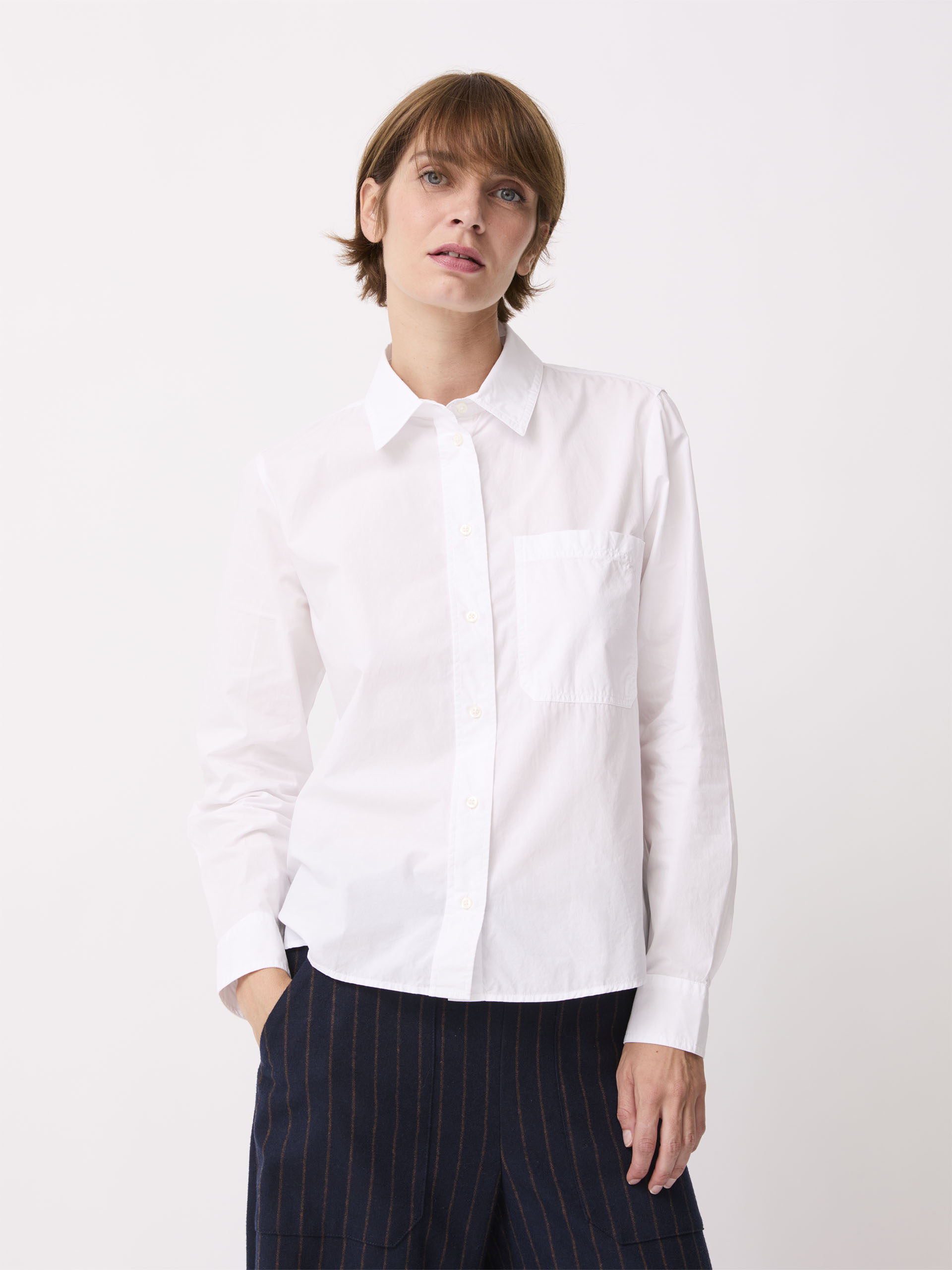 OLGA SHIRT -  White , Ready-to-wear Bensimon