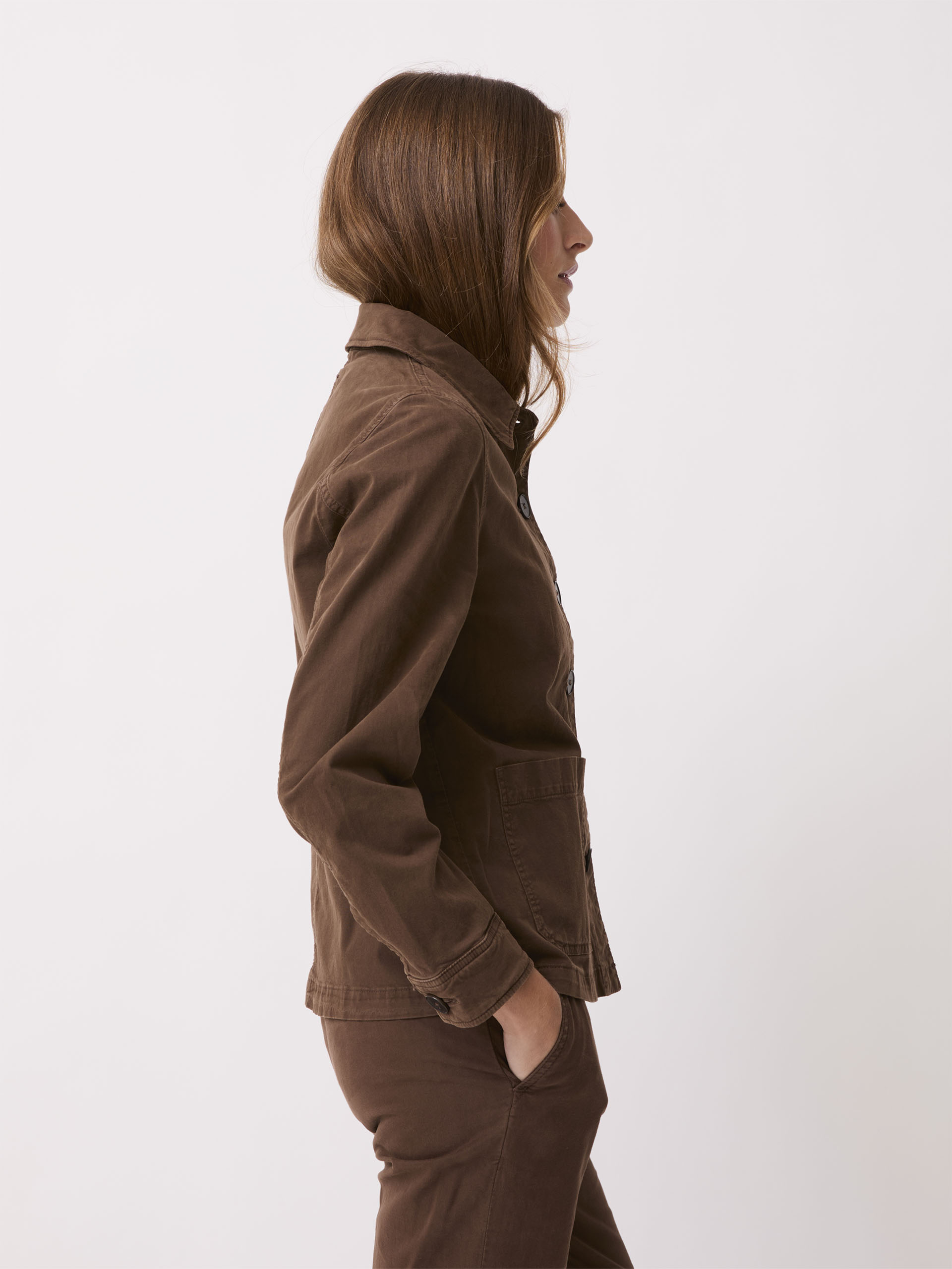 VESTE GOLTA -  Chocolate , Ready-to-wear Bensimon