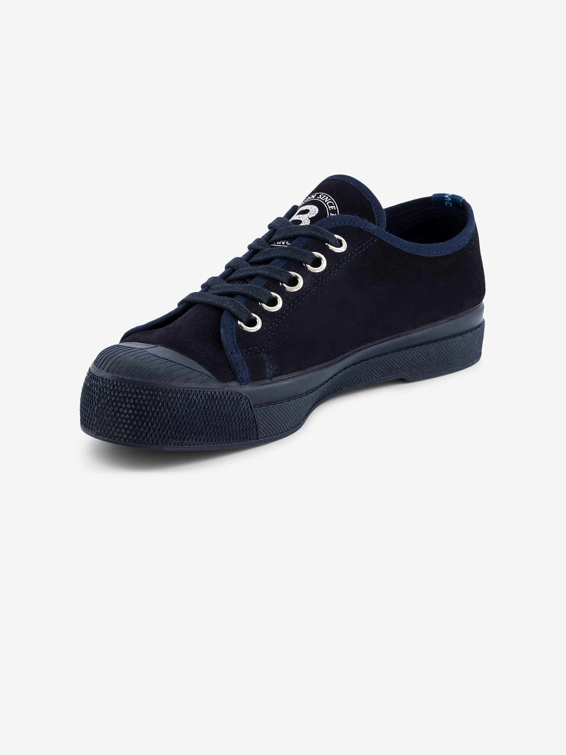 Women's Romy B79 suede sneakers - Marine , Tennis & Shoes Bensimon