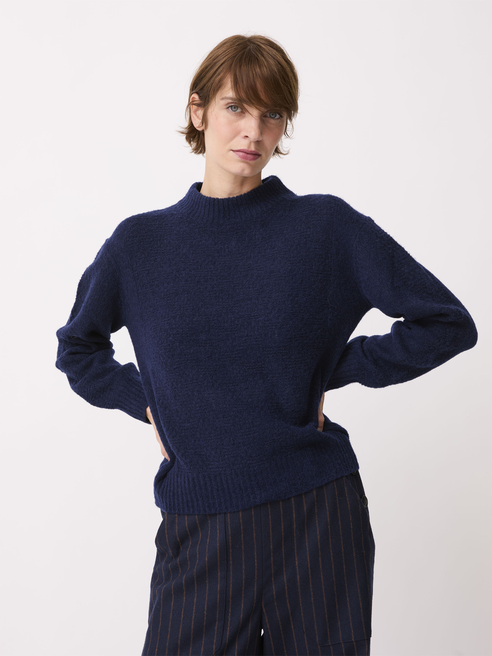 PULL GERMAIN -  Marine , Ready-to-wear Bensimon