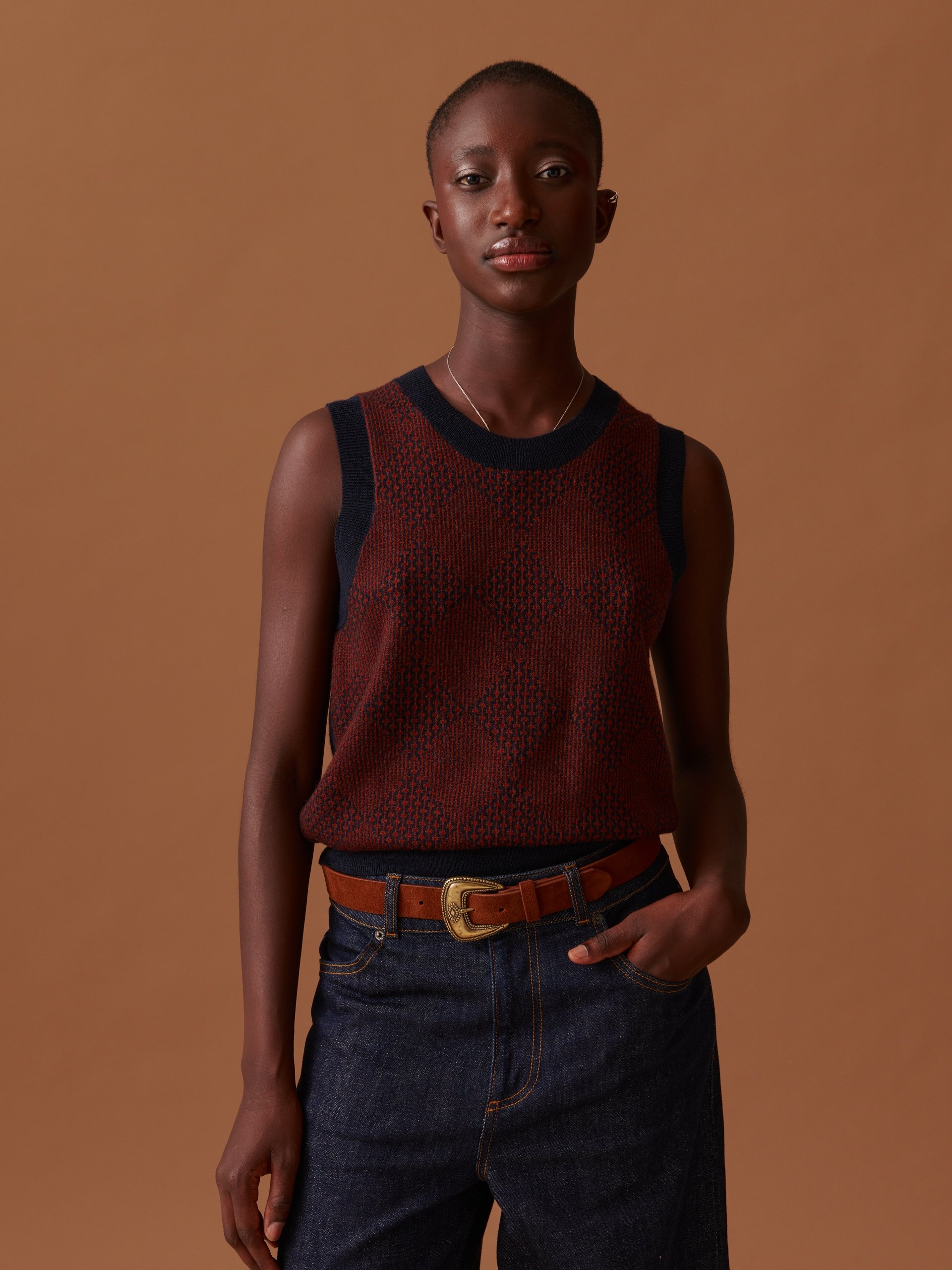 PUL OLIA -  Marine , Ready-to-wear Bensimon