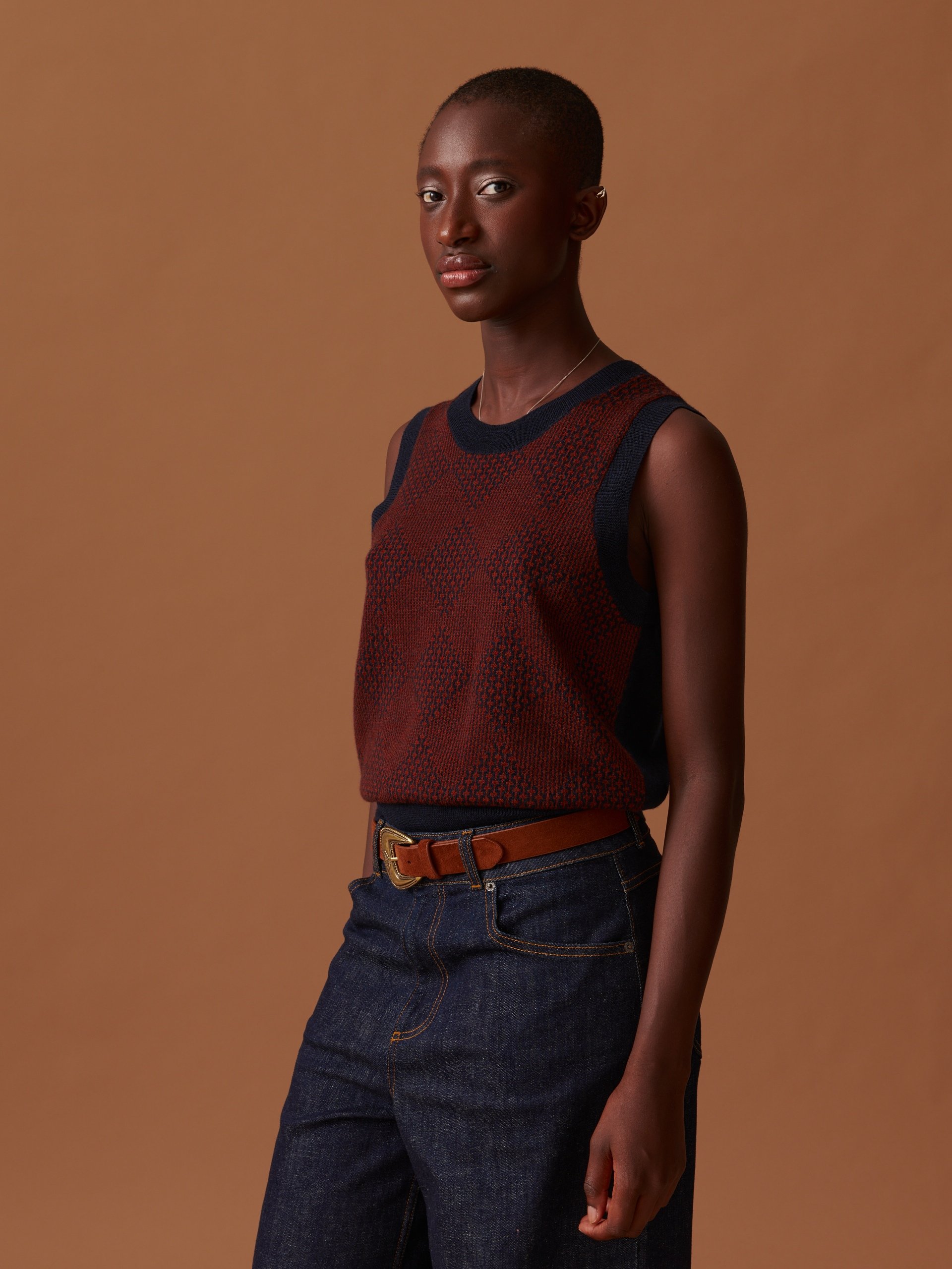 PUL OLIA -  Marine , Ready-to-wear Bensimon