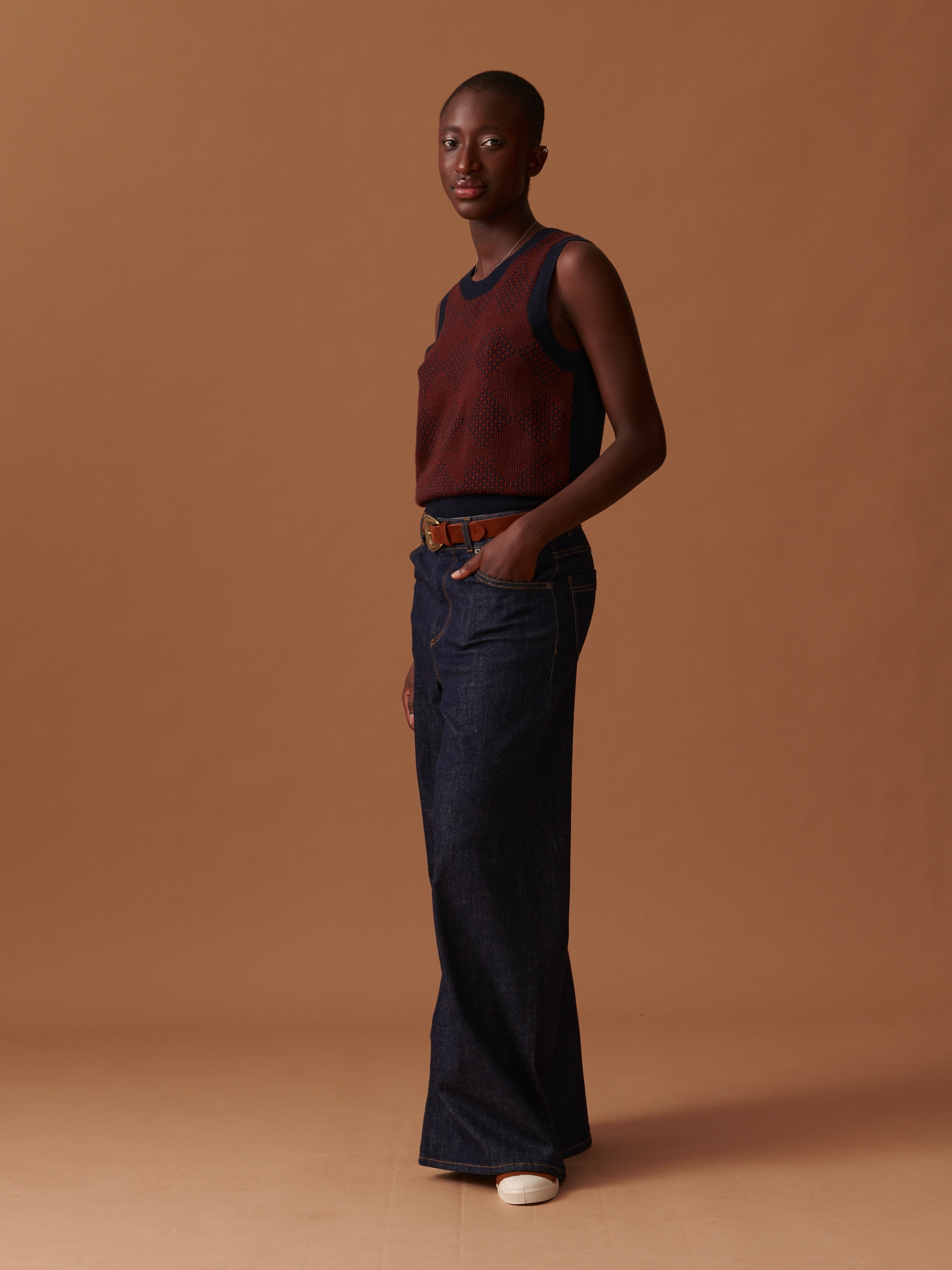 PUL OLIA -  Marine , Ready-to-wear Bensimon