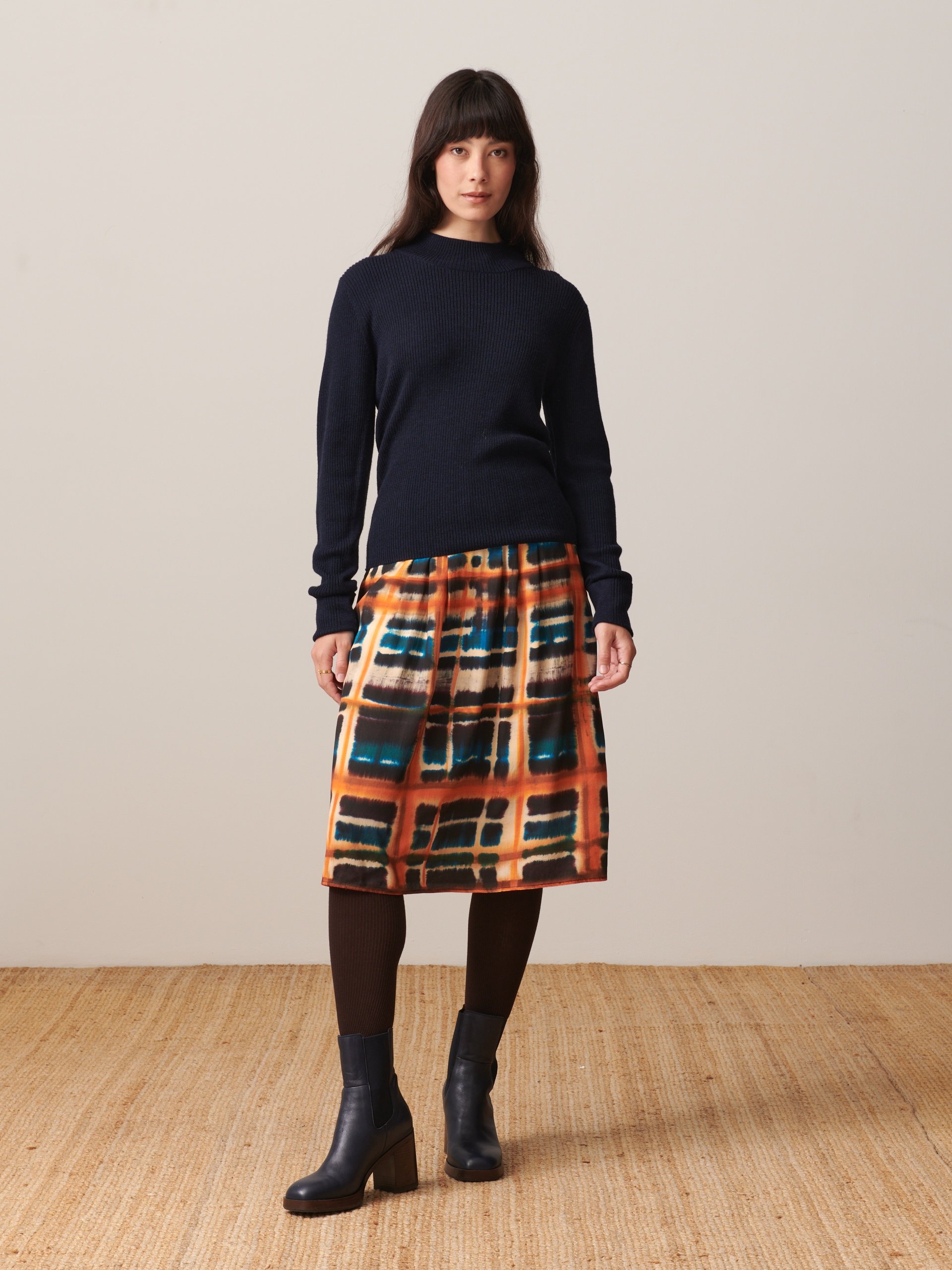 OLIN SWEATER -  Marine , Ready-to-wear Bensimon
