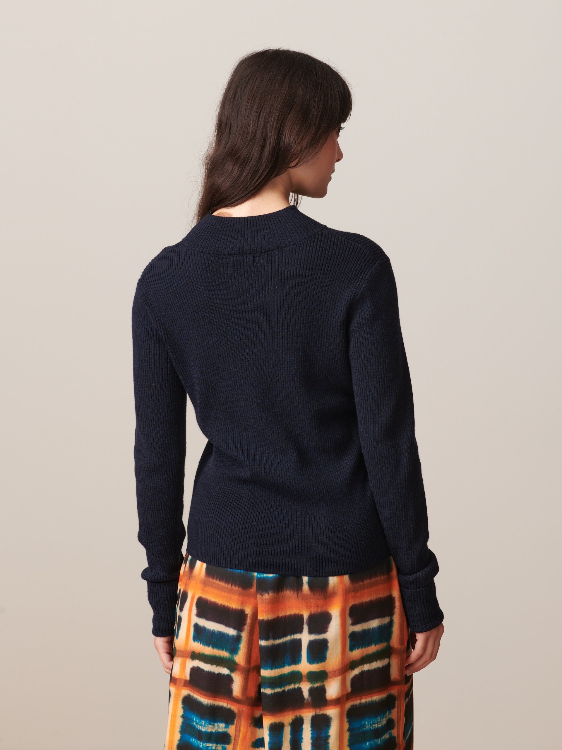 OLIN SWEATER -  Marine , Ready-to-wear Bensimon