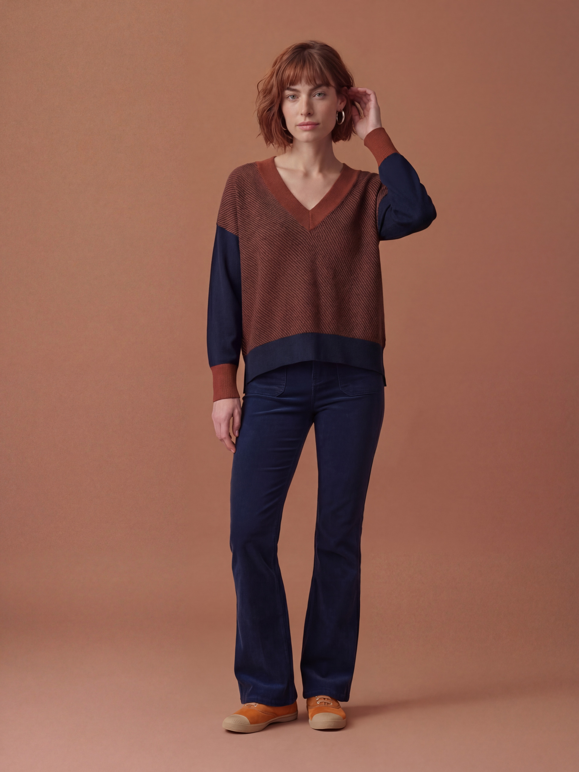 ORSO SWEATER -  Marine , Ready-to-wear Bensimon