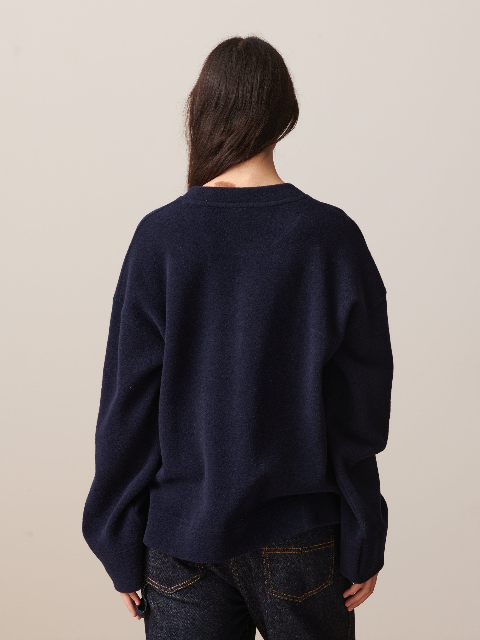 ORCHIS SWEATSHIRT -  Marine , Ready-to-wear Bensimon