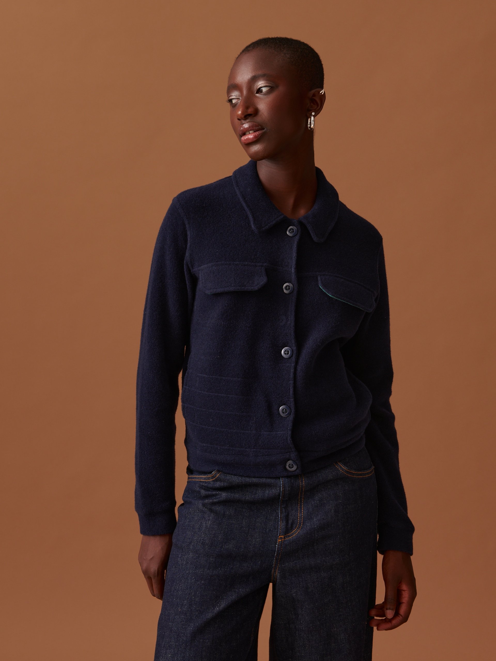 CELENA JACKET -  Marine , Ready-to-wear Bensimon