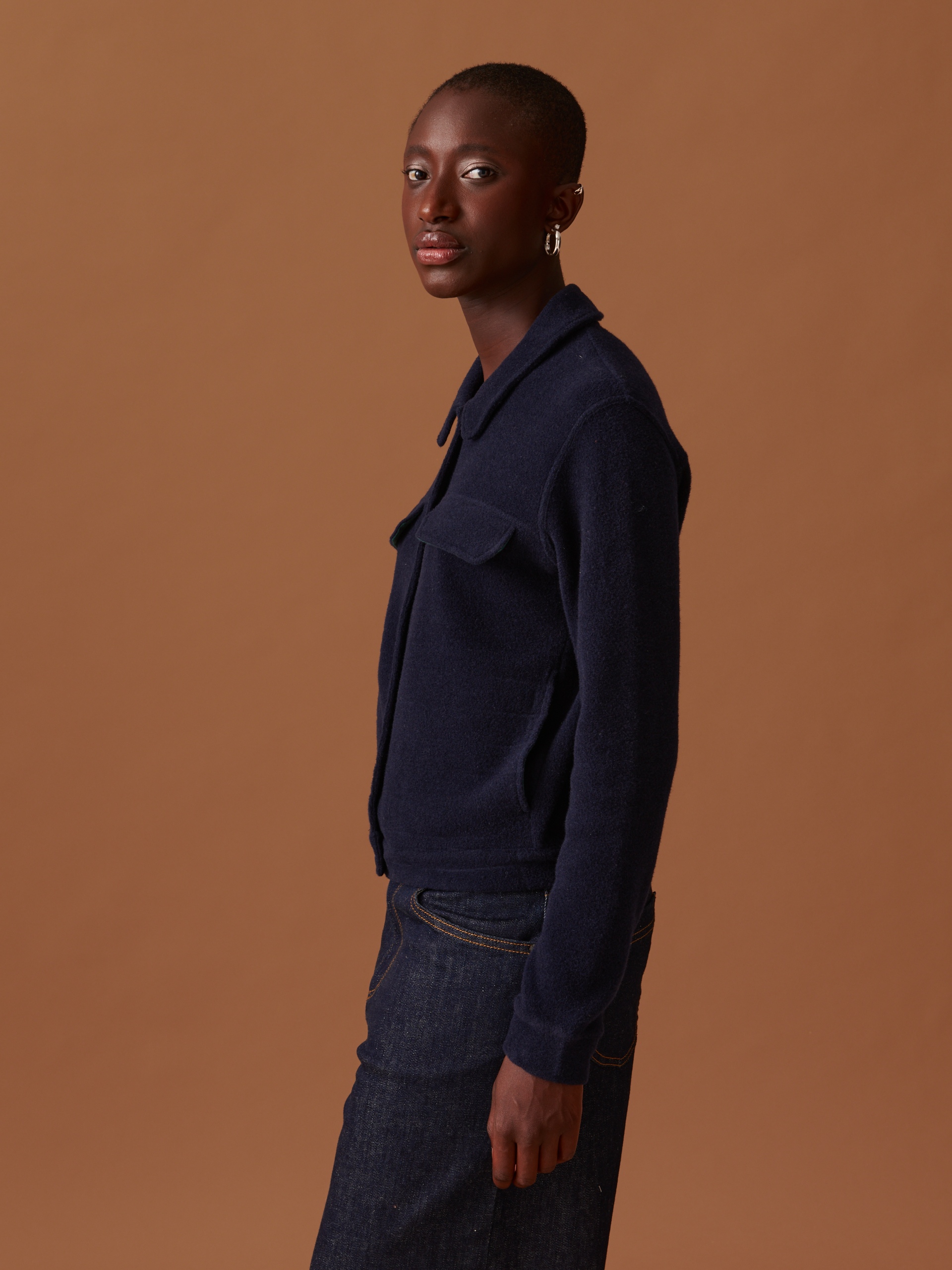 CELENA JACKET -  Marine , Ready-to-wear Bensimon