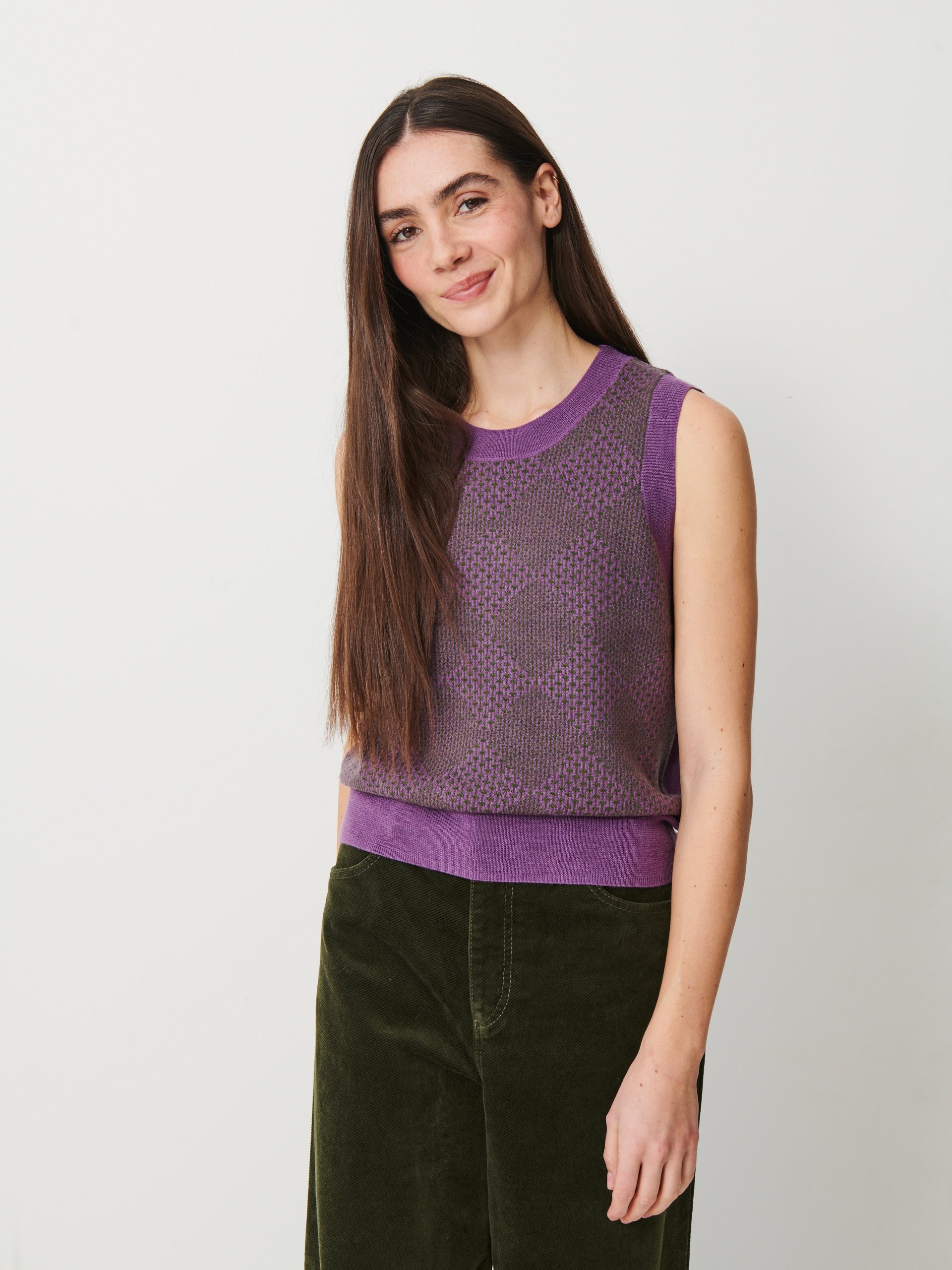 PUL OLIA -  P urple , Ready-to-wear Bensimon