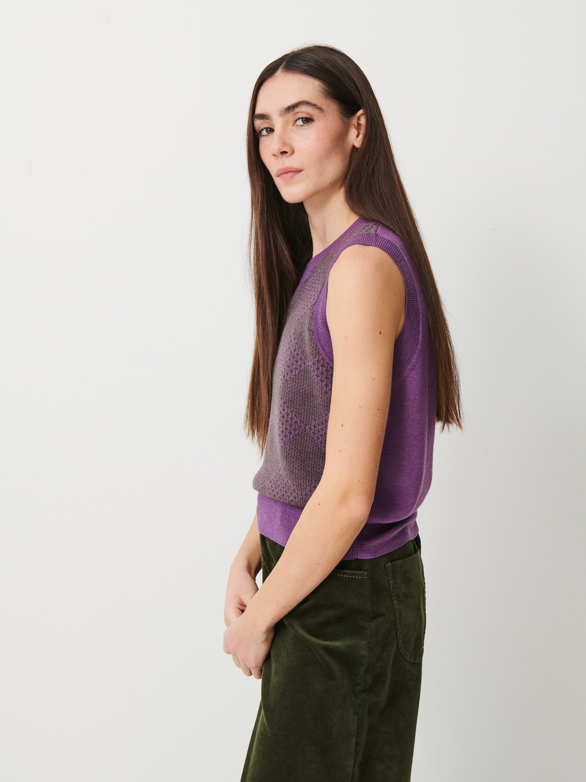 PUL OLIA -  P urple , Ready-to-wear Bensimon