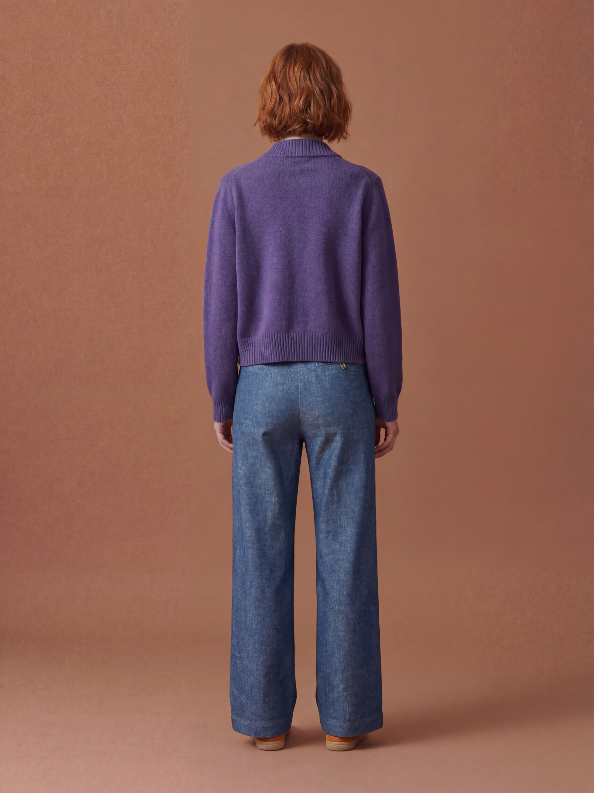 ORIA CARDIGAN -  P urple , Ready-to-wear Bensimon