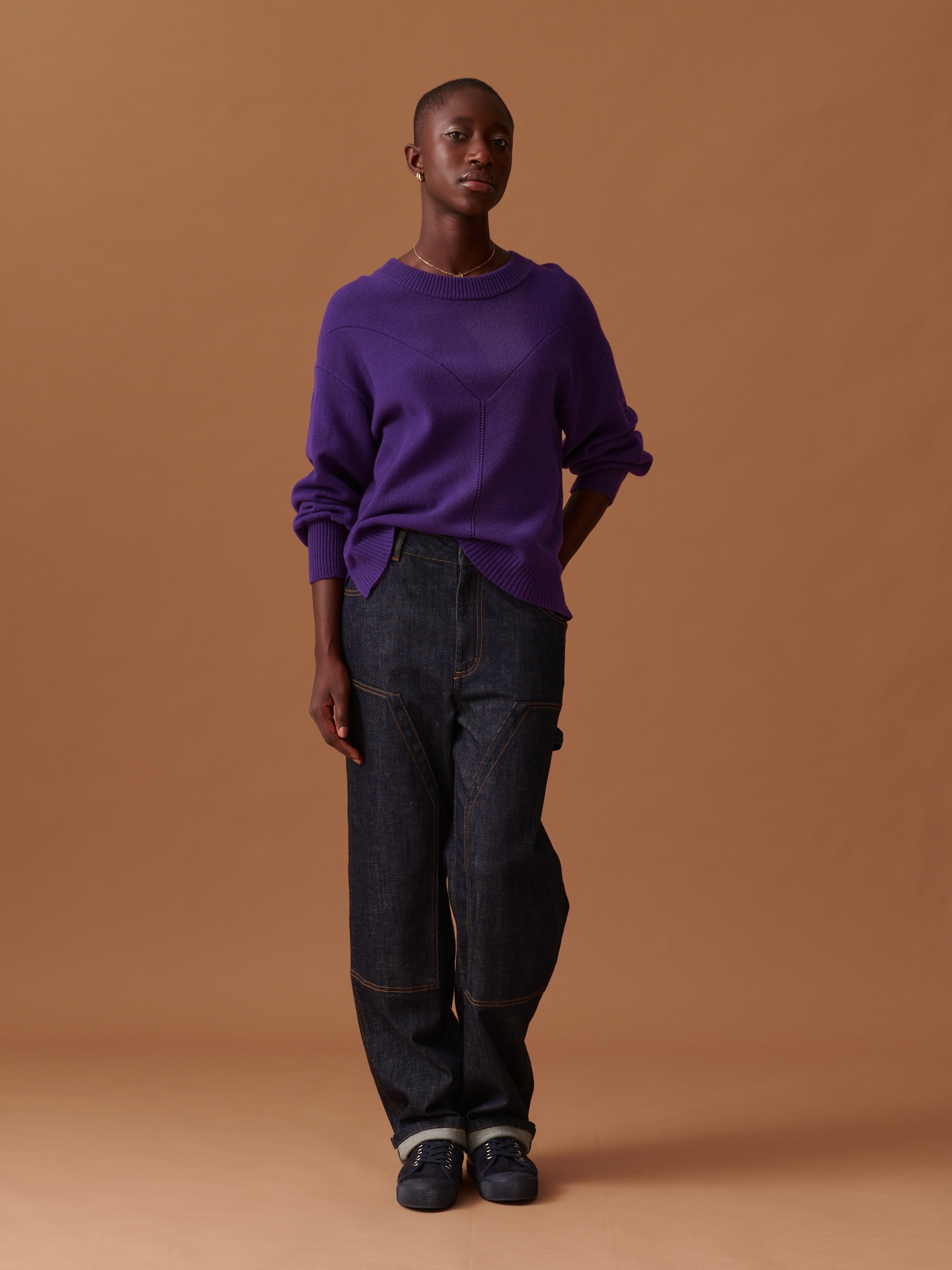 OUDAI SWEATER - P urple , Ready-to-wear Bensimon