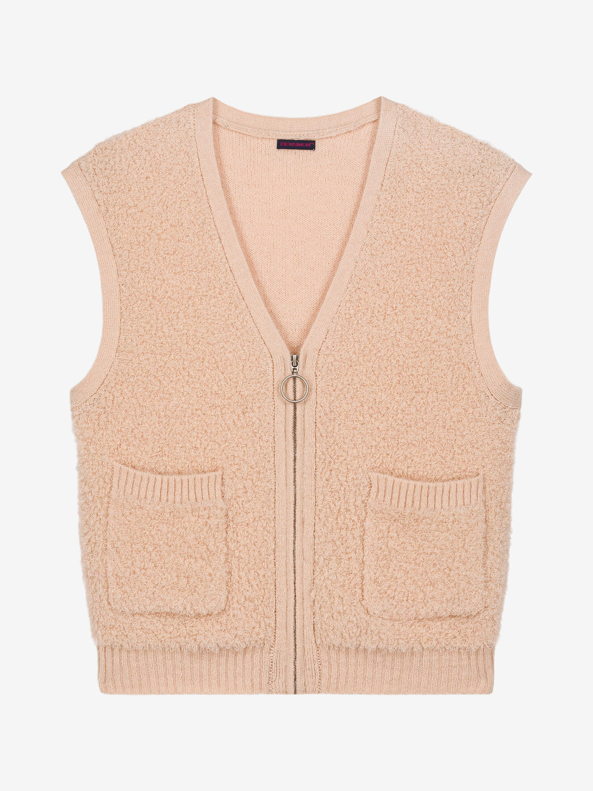 OZAN VEST -  Ecru , Ready-to-wear Bensimon