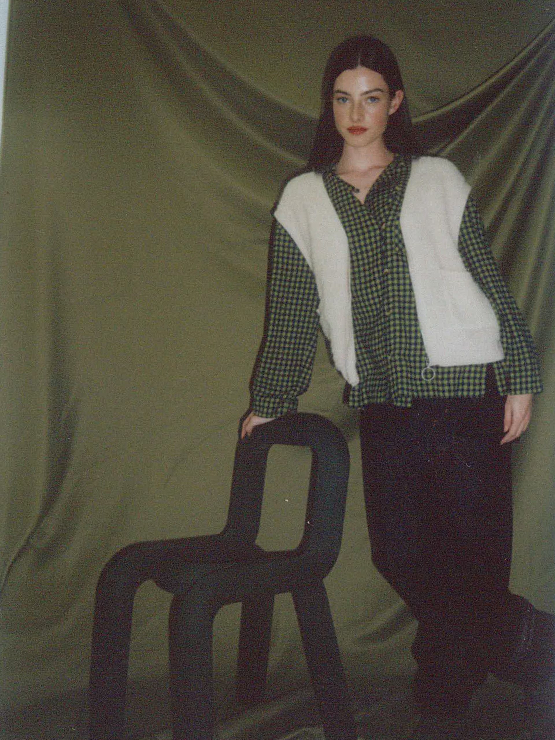 OZAN VEST -  Ecru , Ready-to-wear Bensimon