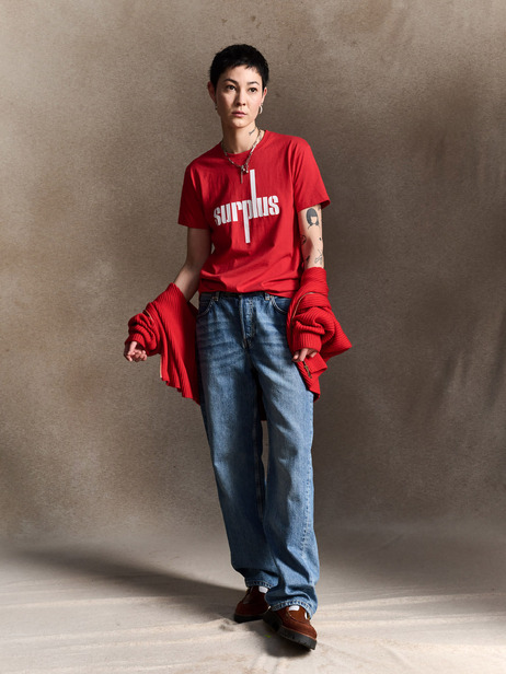 T-SHIRT NARBONNE BENSIMON EDITION -  Red , Ready-to-wear Bensimon
