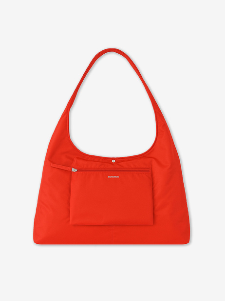 SHOPPING BAG NIBELLOU -  Orange , Bags & Luggage Bensimon