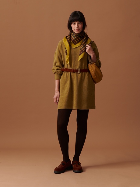 FOLDED HALF MOON -  Orange , Bags & Luggage Bensimon