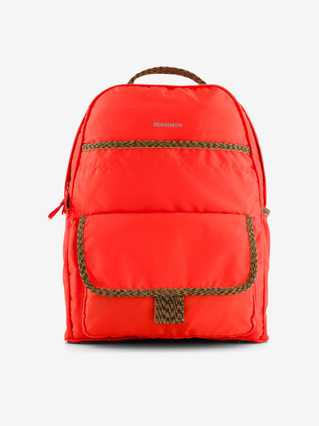 BACK PACK -  Orange , Bags & Luggage Bensimon