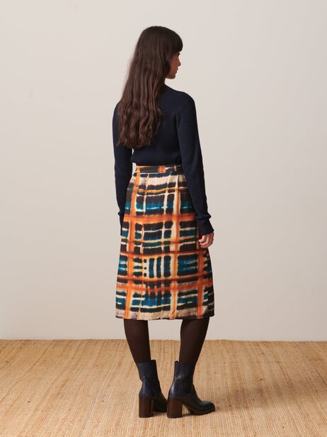 MILADO SKIRT -  Orange , Ready-to-wear Bensimon