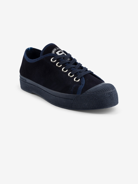 Women's Romy B79 suede sneakers -  Marine , Tennis & Shoes Bensimon