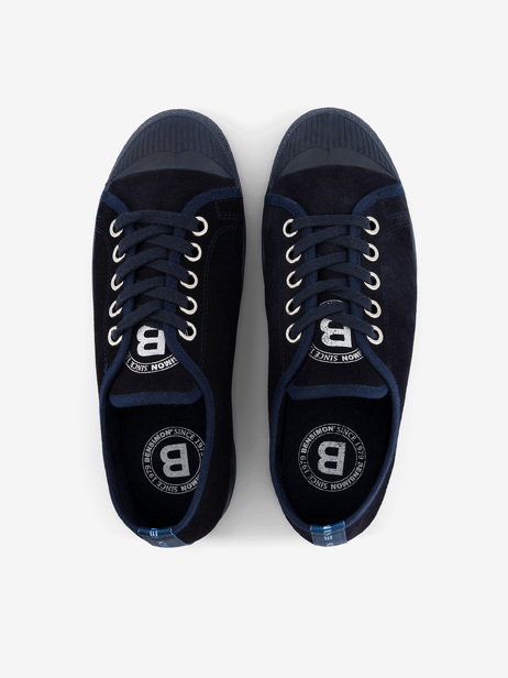 Women's Romy B79 suede sneakers -  Marine , Tennis & Shoes Bensimon