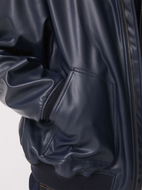 OVIDIE BOMBERS -  Marine , Ready-to-wear Bensimon