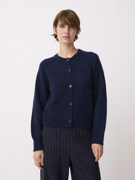 CARDIGAN OTELLO -  Marine , Ready-to-wear Bensimon