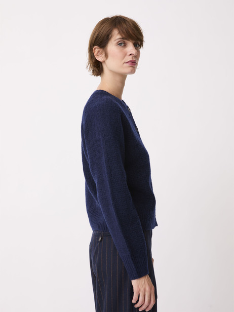 CARDIGAN OTELLO -  Marine , Ready-to-wear Bensimon