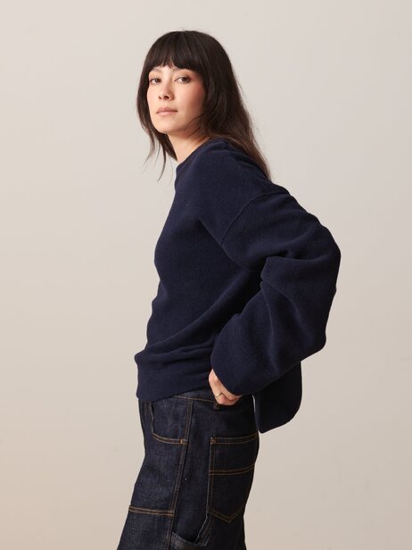 ORCHIS SWEATSHIRT -  Marine , Ready-to-wear Bensimon