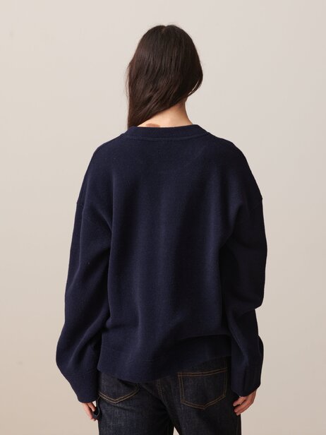 ORCHIS SWEATSHIRT -  Marine , Ready-to-wear Bensimon