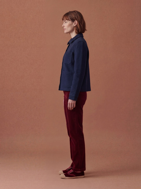GOLTA JACKET -  Marine , Ready-to-wear Bensimon