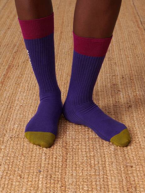 SOCKS -  P urple , Ready-to-wear Bensimon