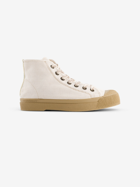Women's Stella B79 corduroy sneakers -  Ecru , Tennis & Shoes Bensimon