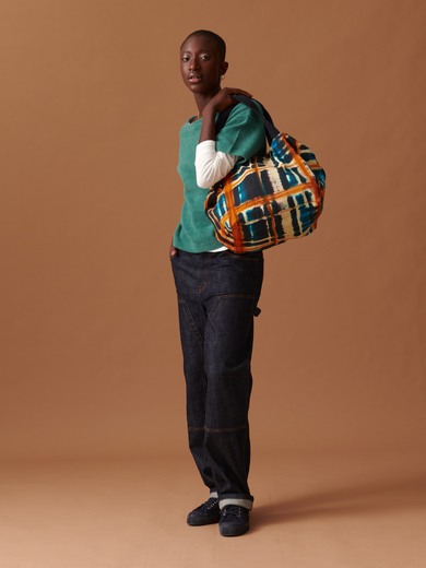 SHOPPING BAG NELLORE M -  Orange , Bags & Luggage Bensimon